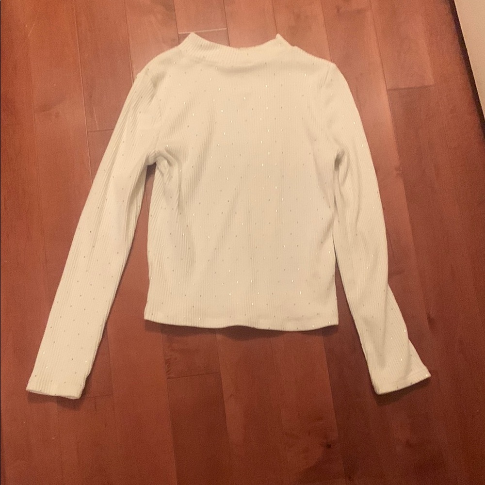 White Long Sleeve Sweater